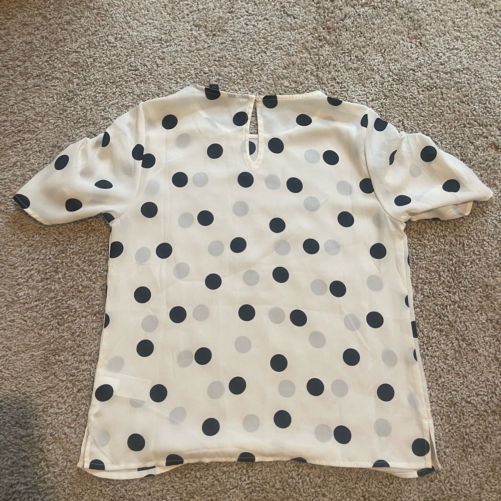 Polka Dot Blouse